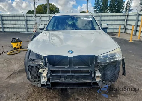 2016 BMW X3 Sdrive28I from USA, damaged, VIN 5UXWZ7C52G0R32998